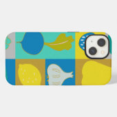 Etui iPhone 13 Blocs végétariens I (Verso Horizontal)