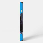 Etui iPhone 13 Blue Chicken Strut, Coque pour iPhone 13 (Côté gauche)