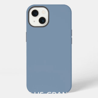 Etui iPhone 13 Blue Crane bleu nom de couleur Coque-Mate coque ip