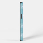 Etui iPhone 13 Blue Nautical Sailing Compass (Côté droit)