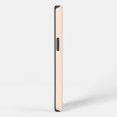 Etui iPhone 13 Blush Rose Tendances Monogramme Nom Script Féminin (Côté droit)