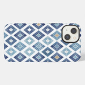 Etui iPhone 13 Boho Chic Modern Rhombus (Verso Horizontal)