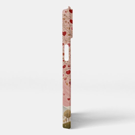 Etui iPhone 13 Bois (Côté droit)