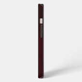 Etui iPhone 13 Bois Rouge (Côté gauche)