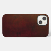 Etui iPhone 13 Bois Rouge (Verso Horizontal)