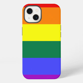 Etui iPhone 13 Boîtier arc-en-ciel fierté