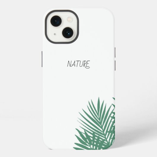 Etui iPhone 13 Boîtier blanc simple pour Iphone 13 (Verso)