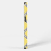 Etui iPhone 13 Boîtier Case-Mate iPhone jaune et gris à quatre fe (Côté droit)