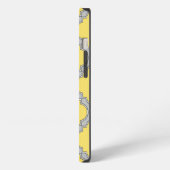 Etui iPhone 13 Boîtier Case-Mate iPhone jaune et gris à quatre fe (Côté gauche)