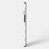 Etui iPhone 13 Boîtier citrouille blanche (Côté gauche)