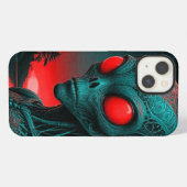 Etui iPhone 13 Boîtier de téléphone iPhone 13 à thème alien (Verso Horizontal)