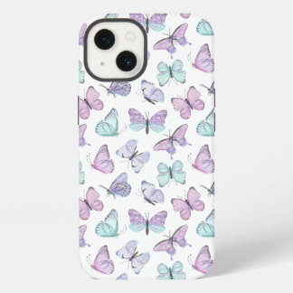 Etui iPhone 13 Boîtier de téléphone papillon