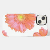 Etui iPhone 13 Boîtier iPhone Case-Mate à marguerite gerbera oran (Verso Horizontal)
