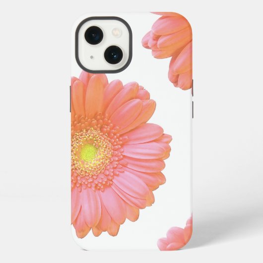 Etui iPhone 13 Boîtier iPhone Case-Mate à marguerite gerbera oran (Verso)