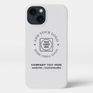 Etui iPhone 13 Boîtier iPhone personnalisé avec logo métallisé gr