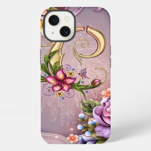 Etui iPhone 13 Boîtier Monogram C iPad Air (Verso)