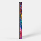 Etui iPhone 13 boîtier téléphonique de fleurs holographiques (Côté droit)