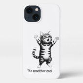 Etui iPhone 13 Boîtier téléphonique Derpy Kitty - Surcharge maxim (Verso)