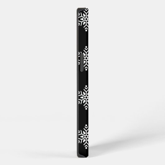 Etui iPhone 13 Boîtier téléphonique Motif Snowflake (Côté droit)