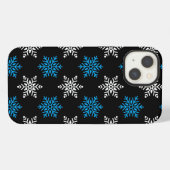 Etui iPhone 13 Boîtier téléphonique Motif Snowflake (Verso Horizontal)