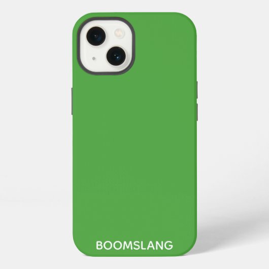 Etui iPhone 13 Boomslang nom de couleur coque de téléphone Case-M (Verso)