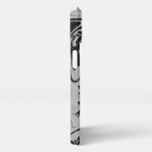 Etui iPhone 13 Botanic Balance" Black & White Acrylic Wall Art  (Côté droit)