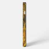 ETUI iPhone 13 BOUCLIER ANTIQUE CELTIQUE AVEC PIERRES DE GEM RUBY (Côté gauche)