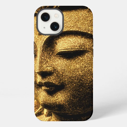 Etui iPhone 13 Bouddha paisible (Verso)