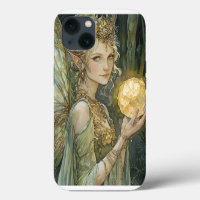 Boule de cristal de fée émeraude enchantée Fantast