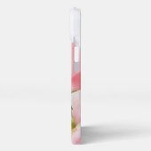 Etui iPhone 13 Bouquet rose pastel de fleurs Bible Verse (Côté gauche)