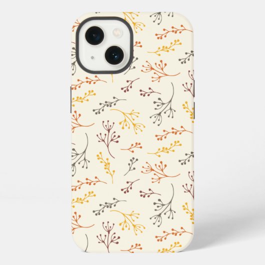 Etui iPhone 13 Branches d'automne (Verso)