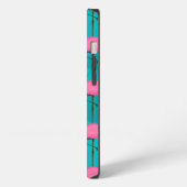 Etui iPhone 13 Bright Flamingo Patch (Côté gauche)