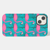 Etui iPhone 13 Bright Flamingo Patch (Verso Horizontal)