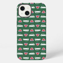 British Mini Cooper Hearts - Vert