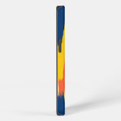 Etui iPhone 13 Brosse à rayonne et papillon (Côté droit)