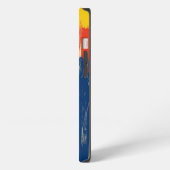 Etui iPhone 13 Brosse à rayonne et papillon (Côté gauche)