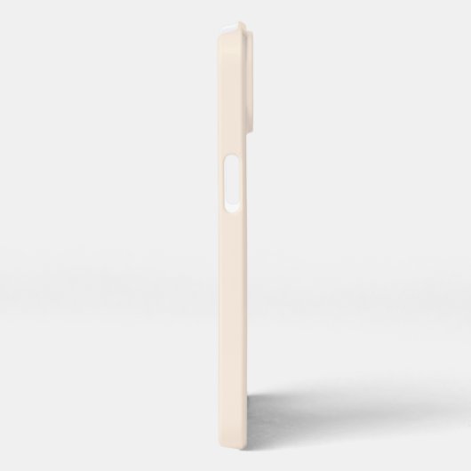 Etui iPhone 13 Brown et crème (Côté droit)