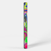 Etui iPhone 13 Bubblegum Marble, iPhone 13 Coque (Côté droit)