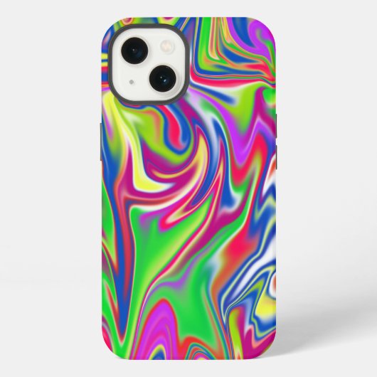 Etui iPhone 13 Bubblegum Marble, iPhone 13 Coque (Verso)