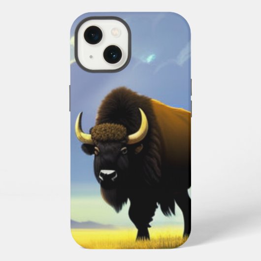Etui iPhone 13 Buffalo Fields iPhone 13 Pro Slim Fit Coque, brill (Verso)