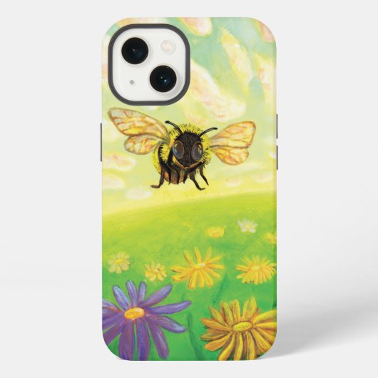 Etui iPhone 13 Bumblebee sur l'Horizon (Verso)