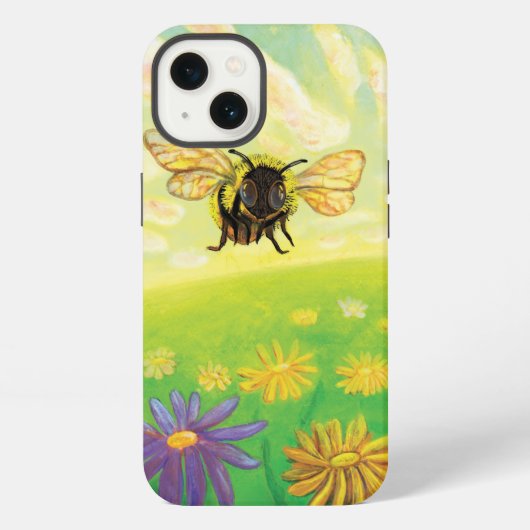 Etui iPhone 13 Bumblebee sur l'Horizon (Verso)