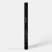 Etui iPhone 13 Burning Guitar Black AI Art (Côté droit)