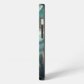 Etui iPhone 13 Buse à queue rousse majestueuse en vol (Côté gauche)