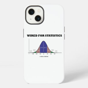 Etui iPhone 13 Câblé pour l'humour de la courbe en cloche des sta