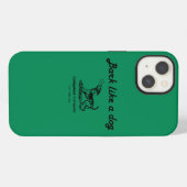 Etui iPhone 13 Caddyshack | Aboyer comme un chien ! (Verso Horizontal)