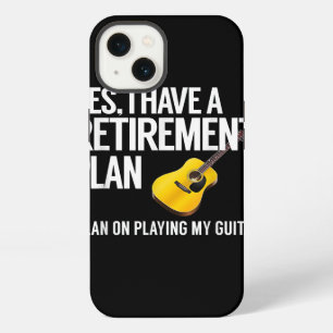 Etui iPhone 13 Cadeau de retraite drôle pour joueur de guitare