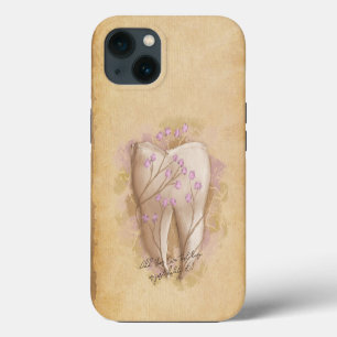 Etui iPhone 13 Cadeau Dentaire Élégant Vintage Old Fashioned