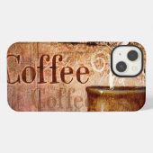 Etui iPhone 13 Café (Verso Horizontal)