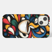 Etui iPhone 13 Café (Verso Horizontal)